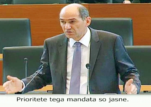Janez Janša: "Prioritete tega mandata so jasne".